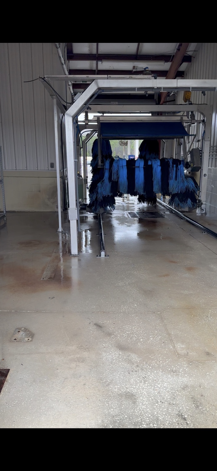 Panama City Beach airport rental car wash after Optimum cleaning
